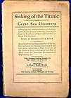 UK Ocean Liner White Star Line RMS Titanic Sinking Sea 