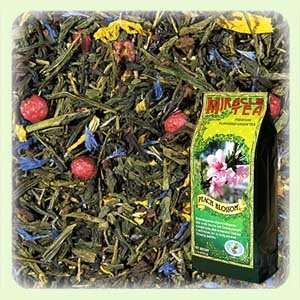 PEACH BLOSSOM MIRACLE TEA Premium Green Tea 50 Gram (1.76 Oz):  