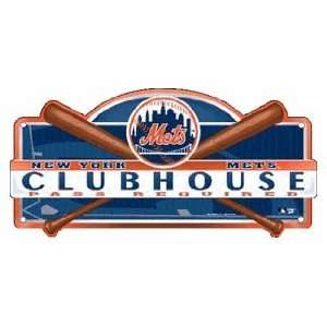  MLB New York Mets Locker Room Sign