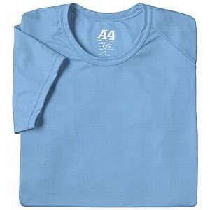   Cooling Performance Crew Shirts Light Blue/Medium: Sports & Outdoors