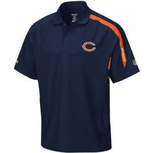  Men`s Chicago Bears Navy Blue Contact Coaches Performance 
