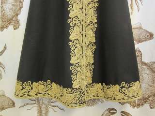   458 Gold Passementerie Dress Beth Bowley Size 6 Rare Stunning  