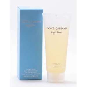  Dolce & Gabbana Light Blue   Energy Gel 6.7 Oz Beauty