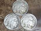 Lot of 3 Buffalo Nickels ~~~ 1928, 1929, & 1930    Bett