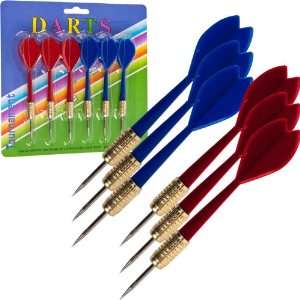  TGT 8g Red and Blue Dart Set   6   Sporting Goods Darts 