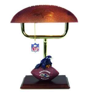  14 NFL Baltimore Ravens Football & Mascot Office Desk 