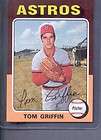 1975 Topps #188 TOM GRIFFIN Astros NM or Better (41 11