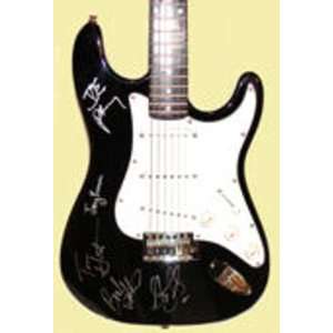   Aerosmith Autographed S101 Black Electric Guitar Musical Instruments