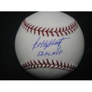 BOBBY Shantz 52 AL MVP Signed Official Major League Baseball (MLB 