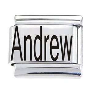  Body Candy Italian Charms Laser Nameplate   Andrew 