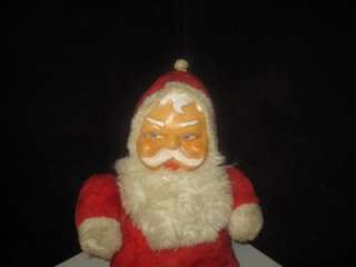 VINTAGE STUFFED SANTA ~ BIJOU?  