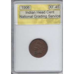  1906 Indian Head Penny XF 45 Nice Strike Everything 