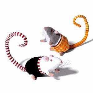  Patience Brewster Halloween Krinkles Rat with Wire Tail 
