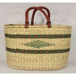  TKUGA Bolgatanga African Basket Shopper Tote  FREE 