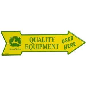  John Deere Quality Equipment Arrow Sign: Home & Kitchen