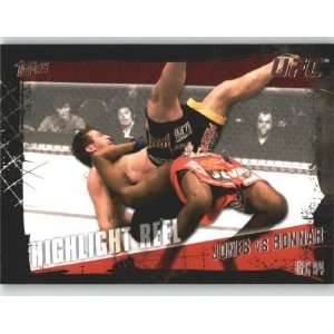  2010 Topps UFC Trading Card # 191 Jon Jones vs Stephan Bonnar 
