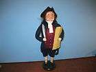 Byers Choice 2007 Market Sq. Exclusive Ben Franklin items in Keeping 