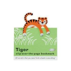    Tiger Clip over the page Bookmark By Re marks