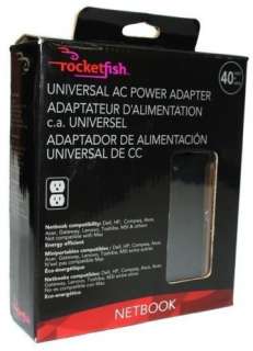 NEW ~ Rocketfish Laptop Universal Power Adapter RF NBAC  