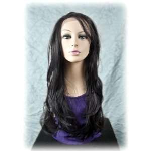 com Brittany 24inch Kanekalon Heat Resistant Synthetic LACE FRONT WIG 