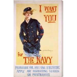  Navy Recruiting Poster AZV01085 metal painting