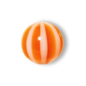  5mm Mandarin Orange Striped Beach Ball Replacement Ball 