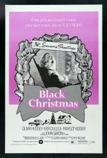 BLACK CHRISTMAS * CineMasterpieces SILENT NIGHT EVIL NIGHT HORROR 