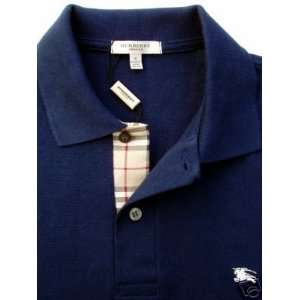  Mens Burberry Polo **Navy Blue** Size X Large Everything 