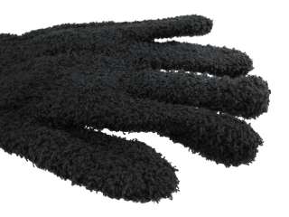 Super Soft Stretchy Black Winter Ladies Gloves OSFM Color BLACK  