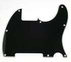 Esquire Pickguard 3 Ply Black Classic 8 Hole G57