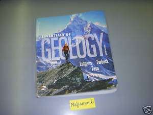   of Geology 10th Ed w/CD Tarbuck Lutgens Tasa 9780136003762  