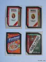 Vintage Wacky Packages Topps Chewing Gum Sticker Card Lot 1970s 