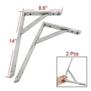   Stainless Steel 90 Degree 14 Support Bracket 2 Pcs