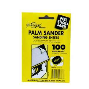Red Devil 2780_10 Sandpaper for Palm Sander 10 Pack 100 Grit (Medium)