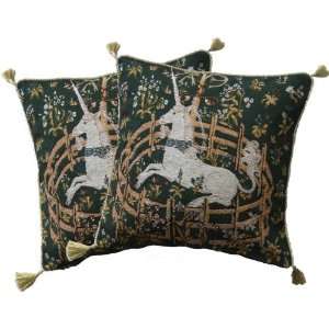   Jacquard Woven Tapestry Cushion/pillow Cover Case 17 Home & Kitchen