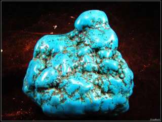 9LB+ Stabilized Treated Blue Turquoise Rough  