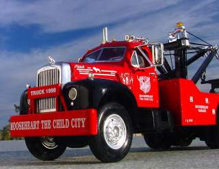 RFR   MOOSEHEART GARAGE B Mack WRECKER   First Gear TOW  