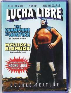 BLUE DEMON NEW 1 DVD 2 MOVIES THE CHAMPION OF JUSTICE AND MYSTERY IN 