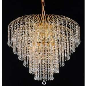  Elegant Lighting 6801D25C/SS chandelier: Home Improvement