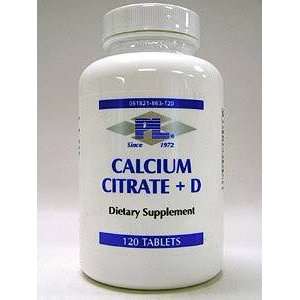  Progressive Labs Calcium Citrate + D 120 Tablets Health 