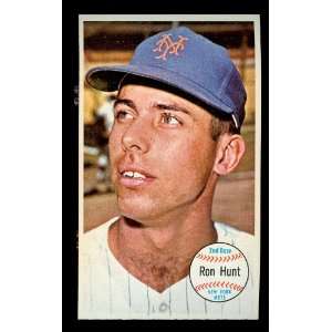 1964 Ron Hunt New York Mets Topps Giant Sports Card:  