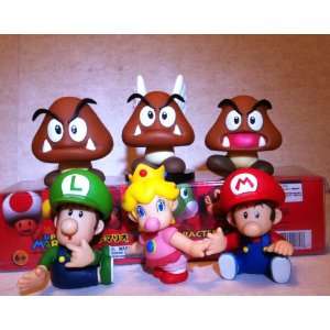  Super Mario Set of 6pcs: Toys & Games