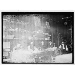 Editors of La Questione Sociale,at table,Paterson,N.J.