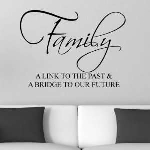   , Bridge to Our Future Wall Decal Wall Word Quote: Everything Else