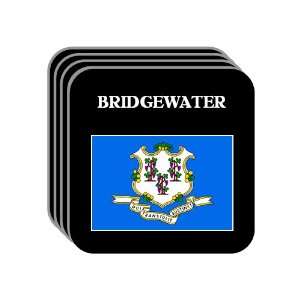 US State Flag   BRIDGEWATER, Connecticut (CT) Set of 4 Mini Mousepad 