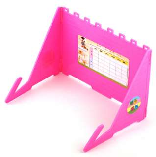 Package1*Pink Foldaway Reading Book Stand Holder Bookstand New