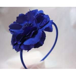  NEW Bright Royal Blue Flower Headband, Limited. Beauty