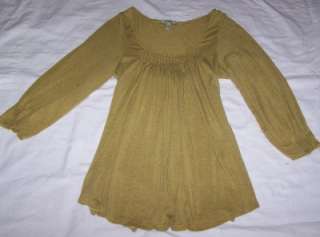 Anthropologie Bordeaux Los Angeles Pleated Top XS NWOT  