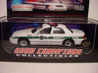 United States Border Patrol Police Ford Road Champs BOX  