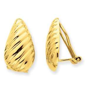  14k Non pierced Fancy Earrings Jewelry